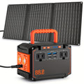 Portable Power Station 88.8Wh or 111Wh with AC, USB-C, USB-A and Optional 30W Solar Panel for Camping — image 1