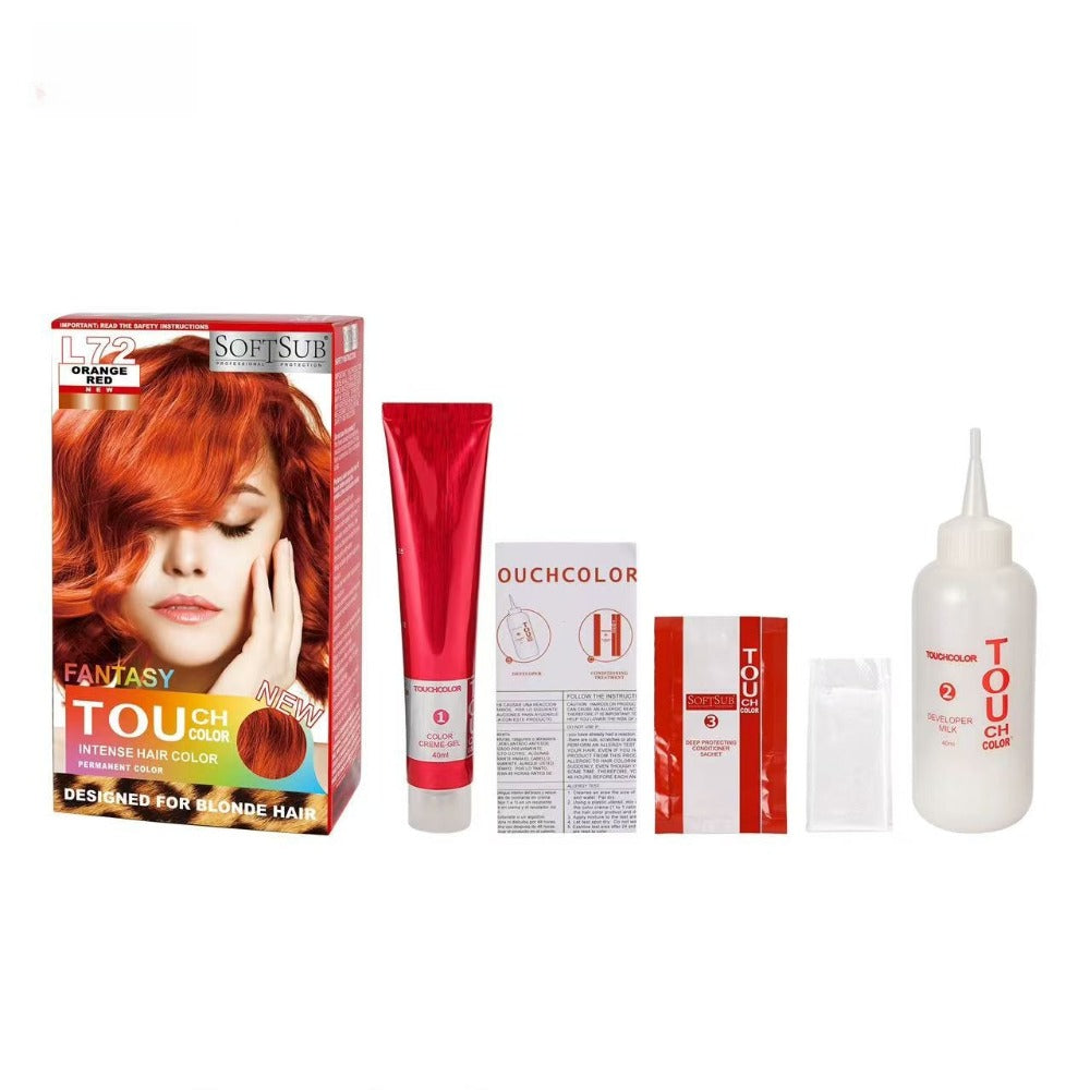 Permanent Hair Dye 20 Vivid Colors Bright Color for Home Use, Easy Application Full Coverage — image 27