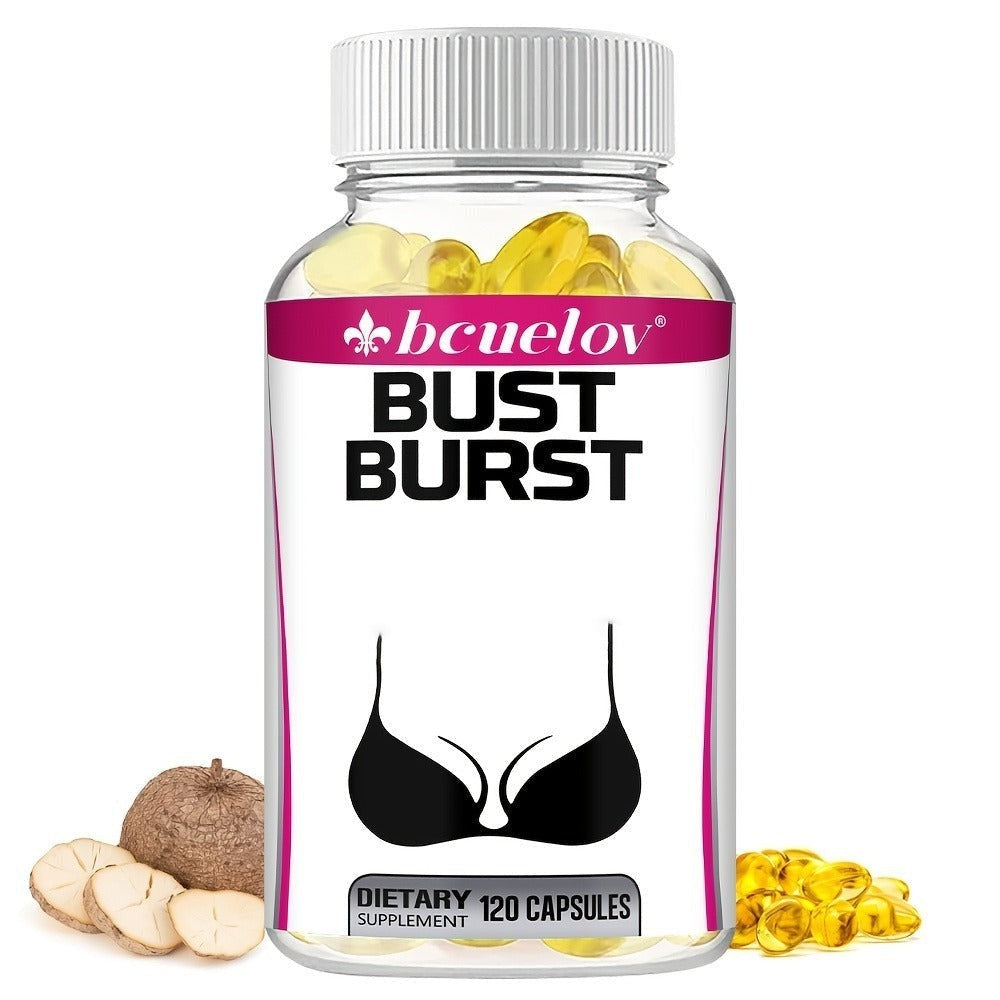 Pueraria Mirifica Breast Enhancement Capsules 120ct, Natural Phytoestrogen Formula for Women, Supports Bust Firmness — image 