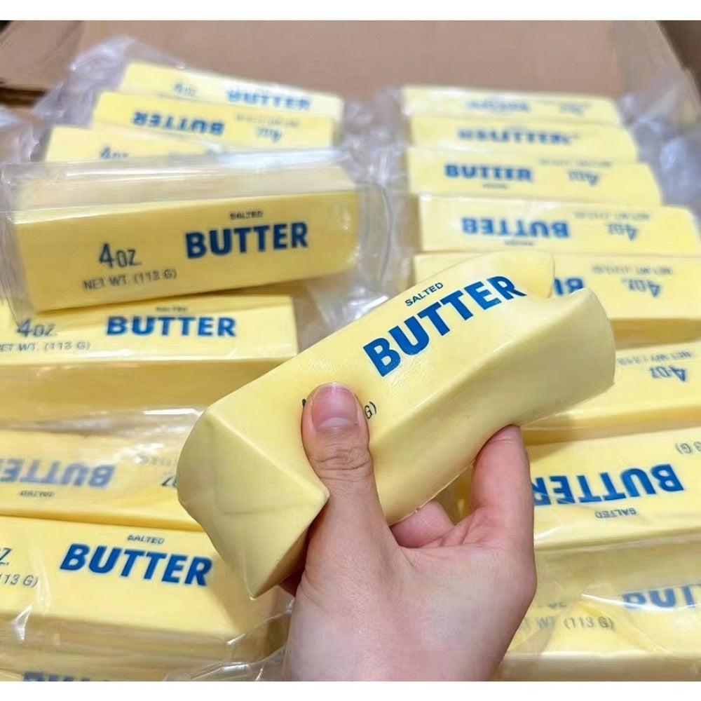 Butter Squishy Toys 10-Pack, Super Slow Rising Butter Stick Squishies, Realistic Food Fidget Toys for Stress — image 5