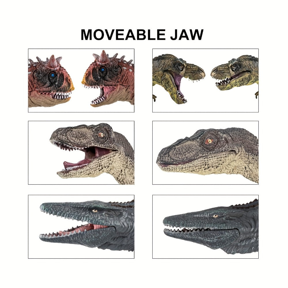 Jumbo Dinosaur Toys Set of 6, Realistic Large Dinosaur Figures for Kids, Dino World Playset for Boys & Girls Ages 3+ — image 