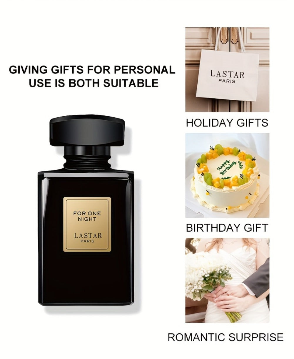 Men's Cologne LASTAR For One Night 55ml Eau de Parfum Spray in Black Rectangular Glass Bottle — image 12