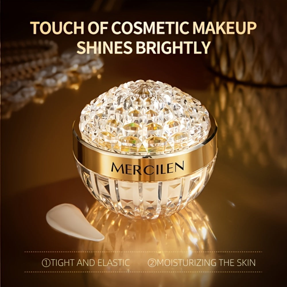 Face Cream Cordyceps Niacinamide Formula in an Alcohol-Free Golden Jar for Morning and Evening Use — image 3