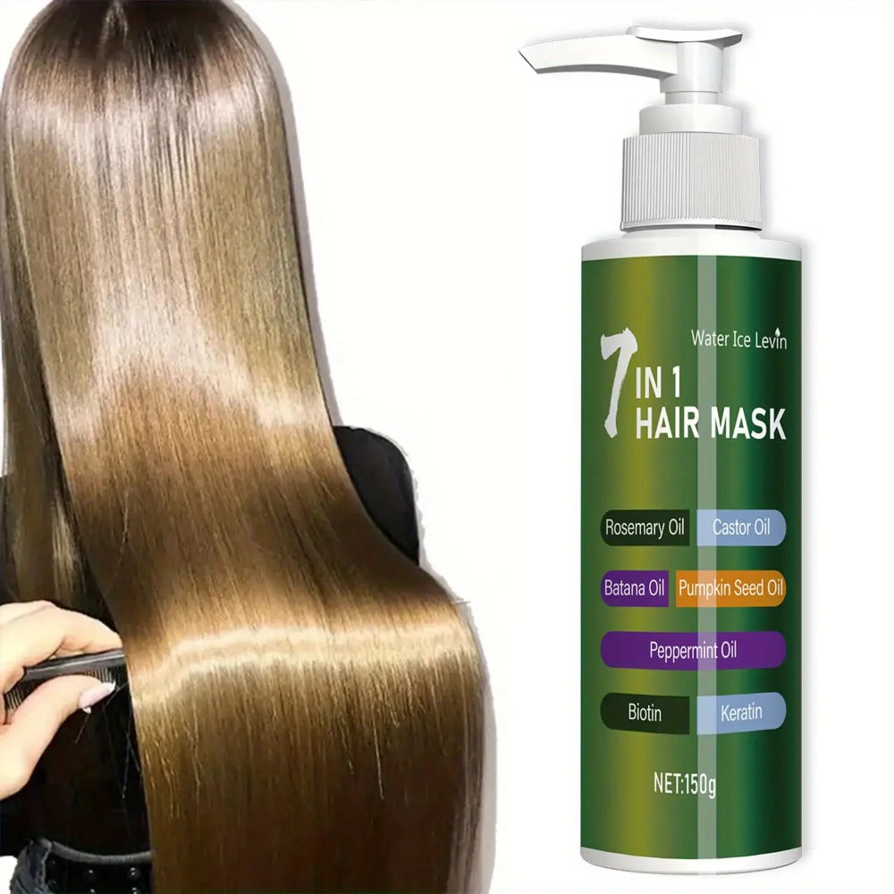 150g 7-in-1 Hair Mask in Green Pump Bottle, Offered in Single-Bottle or Two-Bottle Quantity Options — image 11