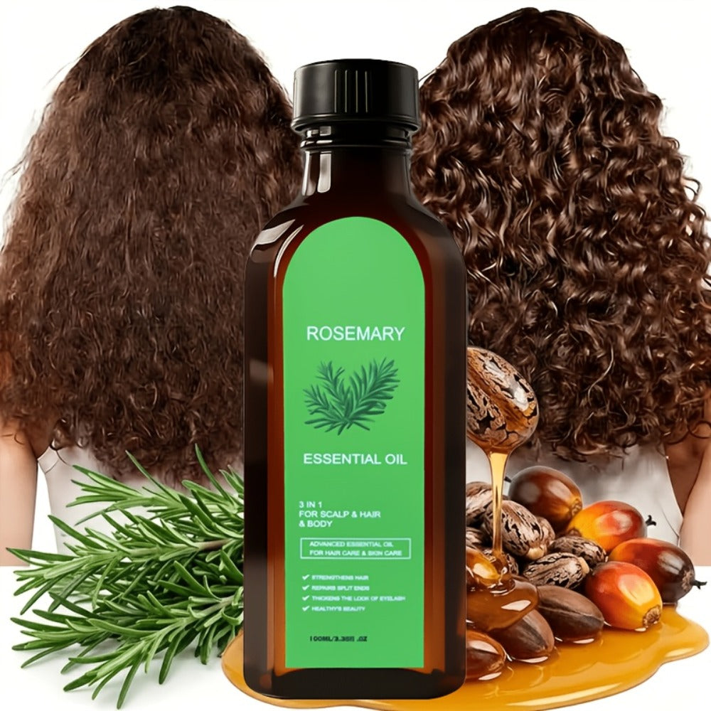 Rosemary Biotin Argan & Batana Hair Oil Spray Multi-Pack, Deep, Scalp Nourishing for Bath Time, Home Spa and Personal Care — 