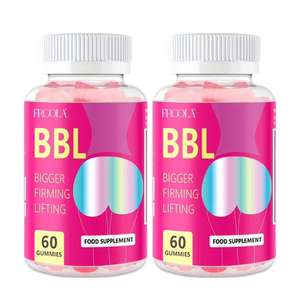 Women's BBL & BBG Herbal Gummies, Bum & Chest Enhancement Support Supplement for Women, Strawberry Flavor — image 5