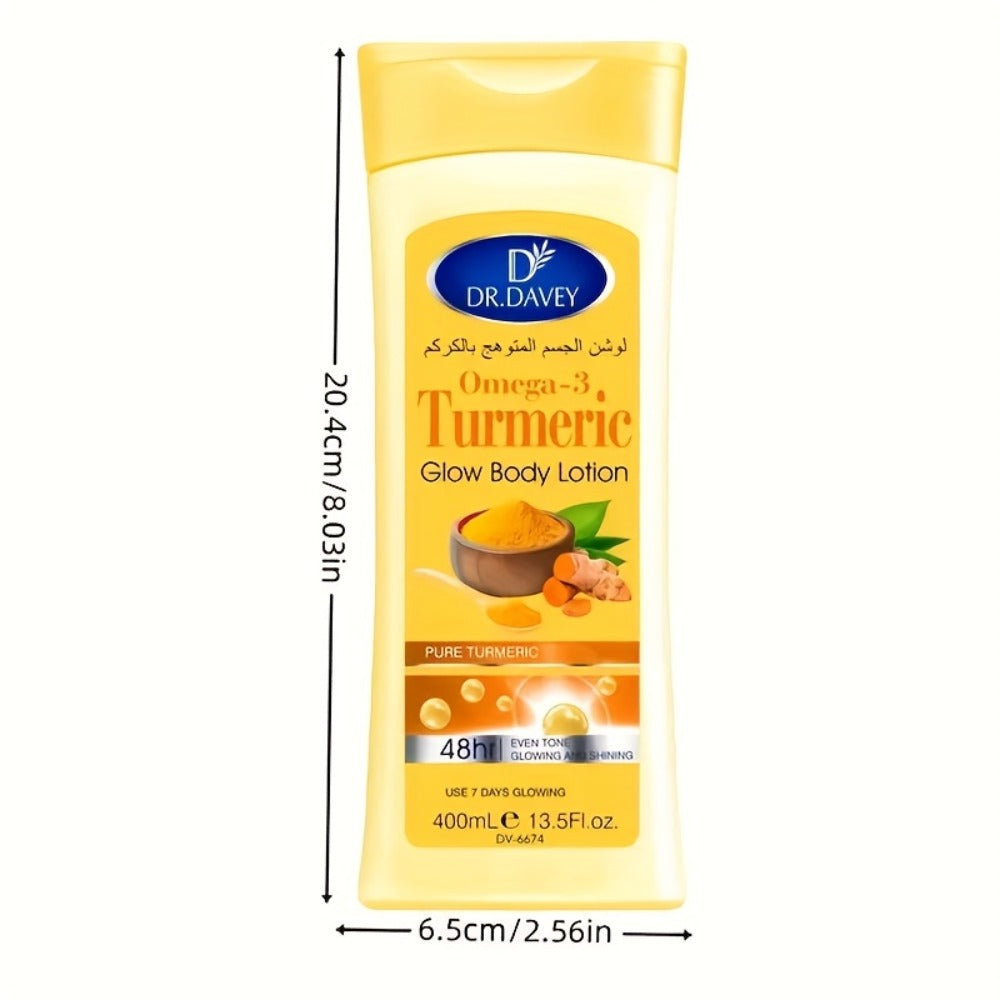Turmeric Body Lotion 400g with an Alcohol Free Formula for Daily Full Body Moisture Care at Home — image 5