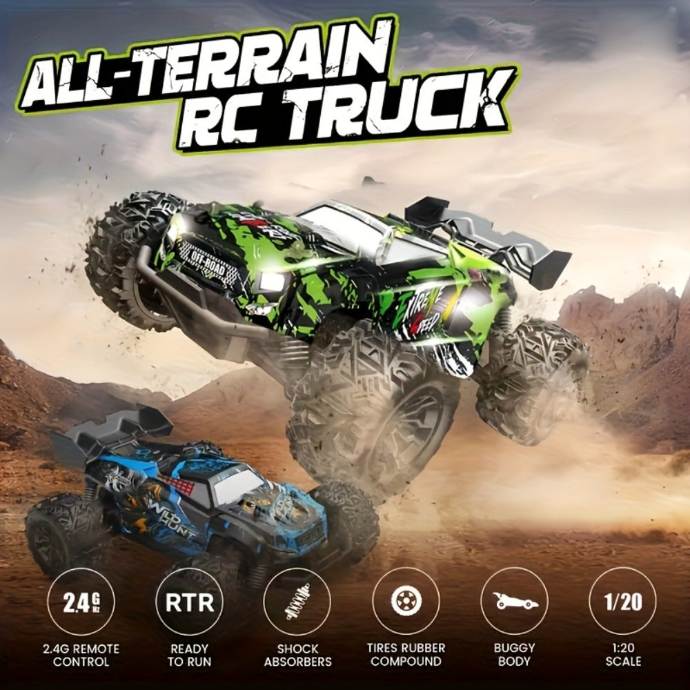 Remote Control Car, 4WD Climbing and Drift Truck with Full-Proportional Control, Mixed Color Body and Large Tires — image 10