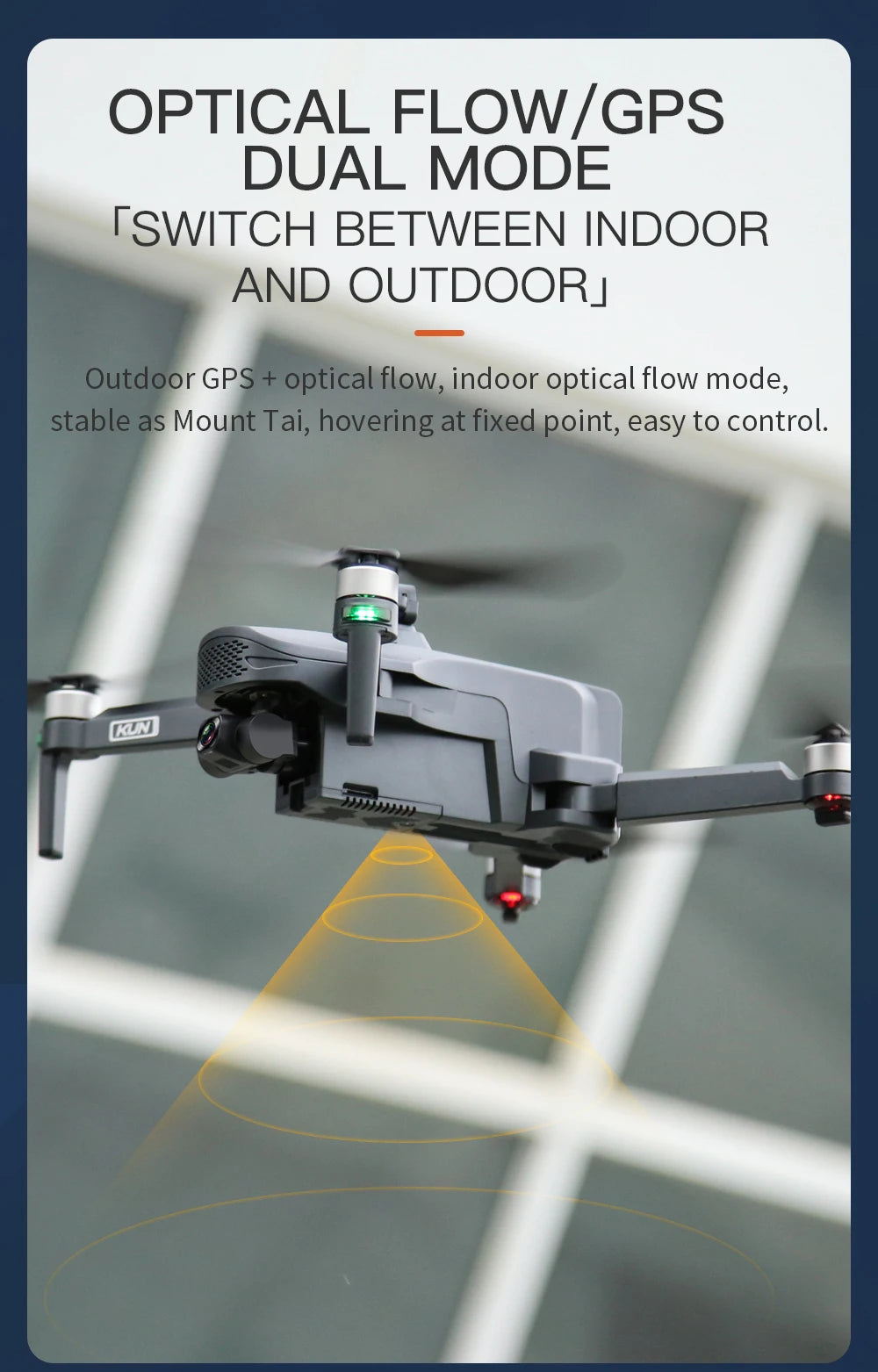 SG908MAX Kun 2 Upgrade Image Transmission Aerial Photography UAV GPS Quadcopter