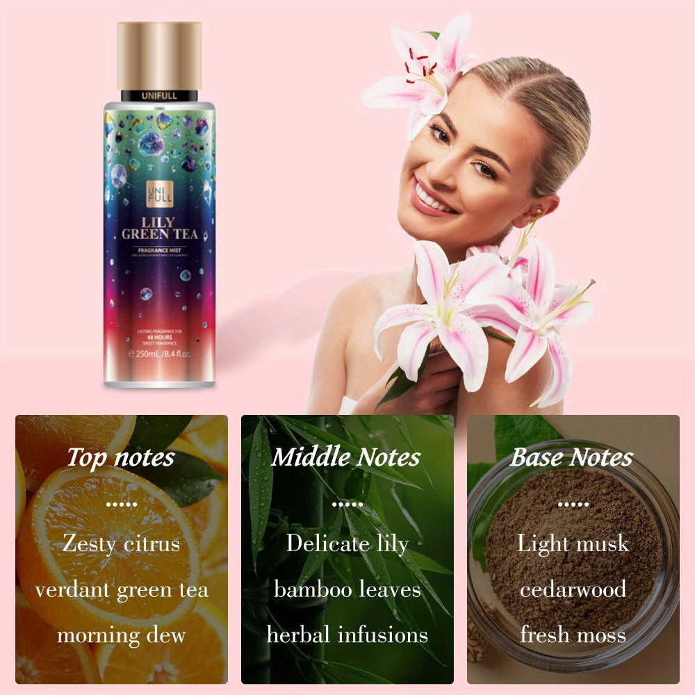 Floral EDP Body & Hair Perfume Mist for Women 8.4 oz Spray, 6 Scents Incantation Desire Temptation Sweet Mi Magic — image 3