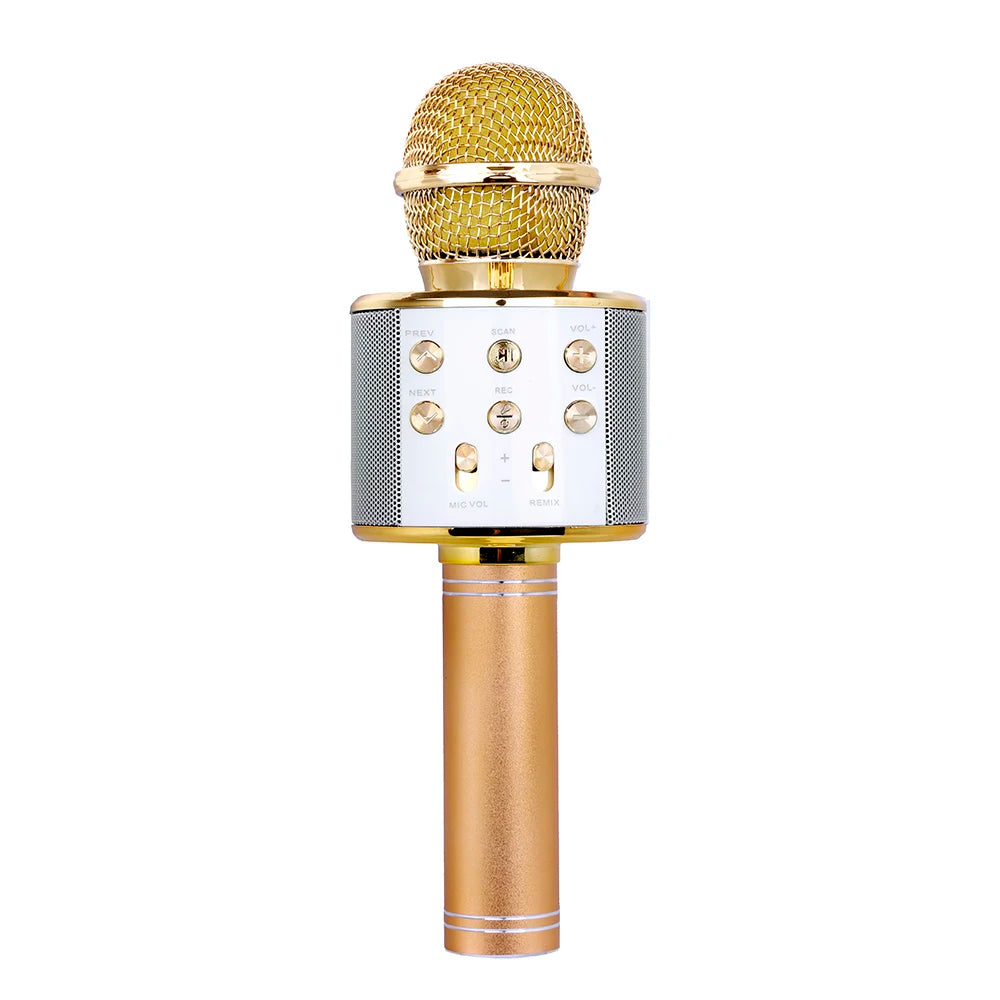 Wireless Microphone Portable Bluetooth Mini Home Ktv For Music Playing Singing Speaker Player