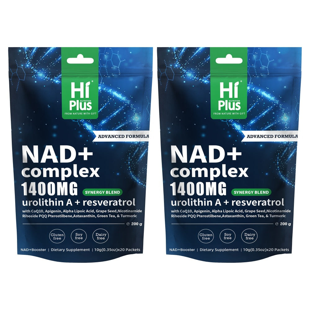 NAD+ 1400mg Liposomal Sachets with Nicotinamide Riboside, PQQ & Trans-Resveratrol, Cellular Energy — image 5