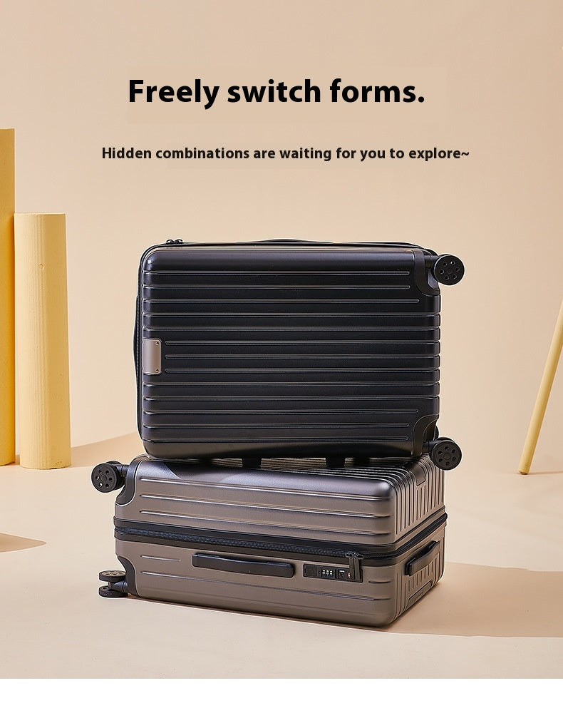 PC Travel Universal Wheel Multifunctional Large Capacity Luggage