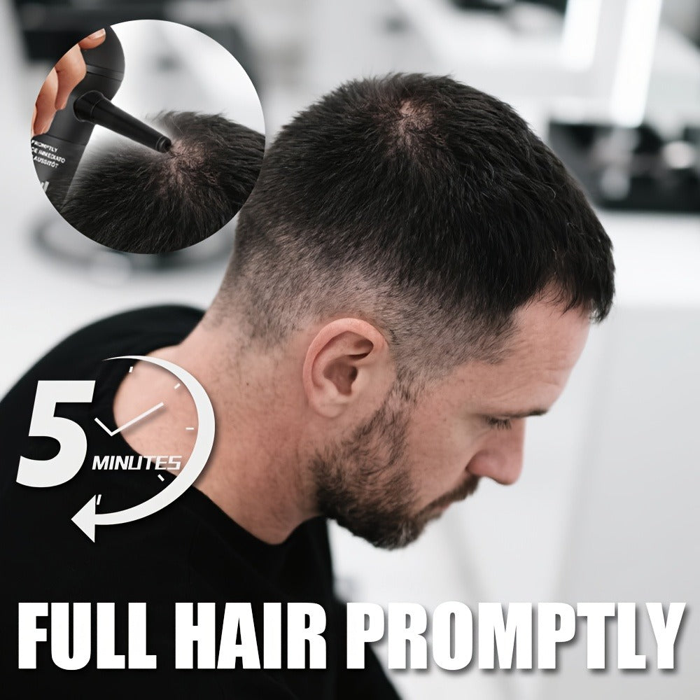 Hair Fiber Powder Kit with Tall Container and Directional Spray Applicator in Medium Brown or Black — image 11