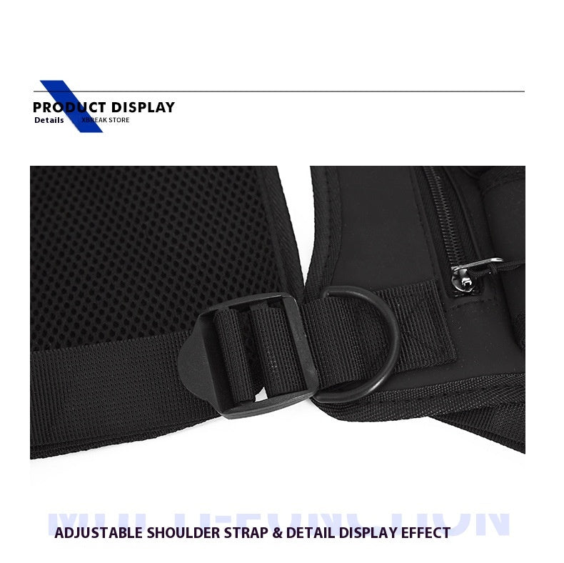 Workwear Functional Vest Chest Bag Reflective