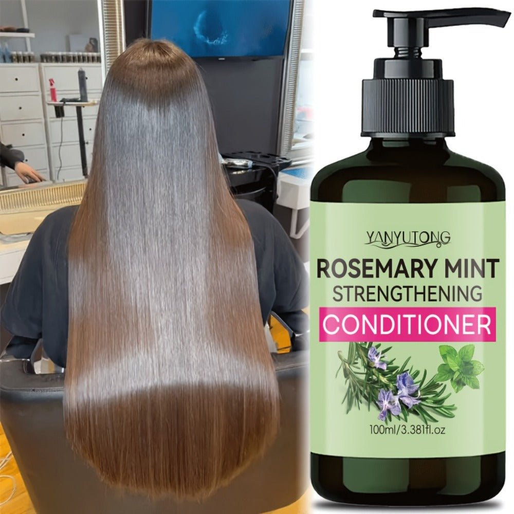 Rosemary Mint Shampoo & Conditioner Set with Rosemary Extract, Strengthening Hair Growth Formula — image 4