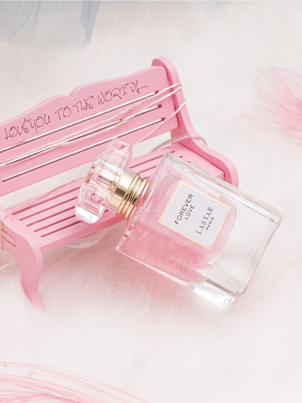 LASTAR Forever Love Shimmer Pink Eau de Parfum Spray, 55ml Bottle with Floral and Fruity Scent Profile — image 17