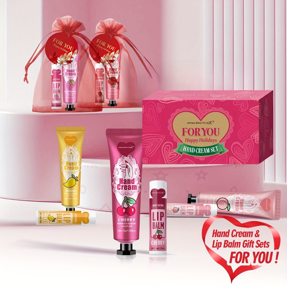 Wedding Party Favor Beauty Gift Set 96pcs, Bulk Women's Gift Box with Hand Cream, Lipstick, Red Bag & Card — image 11