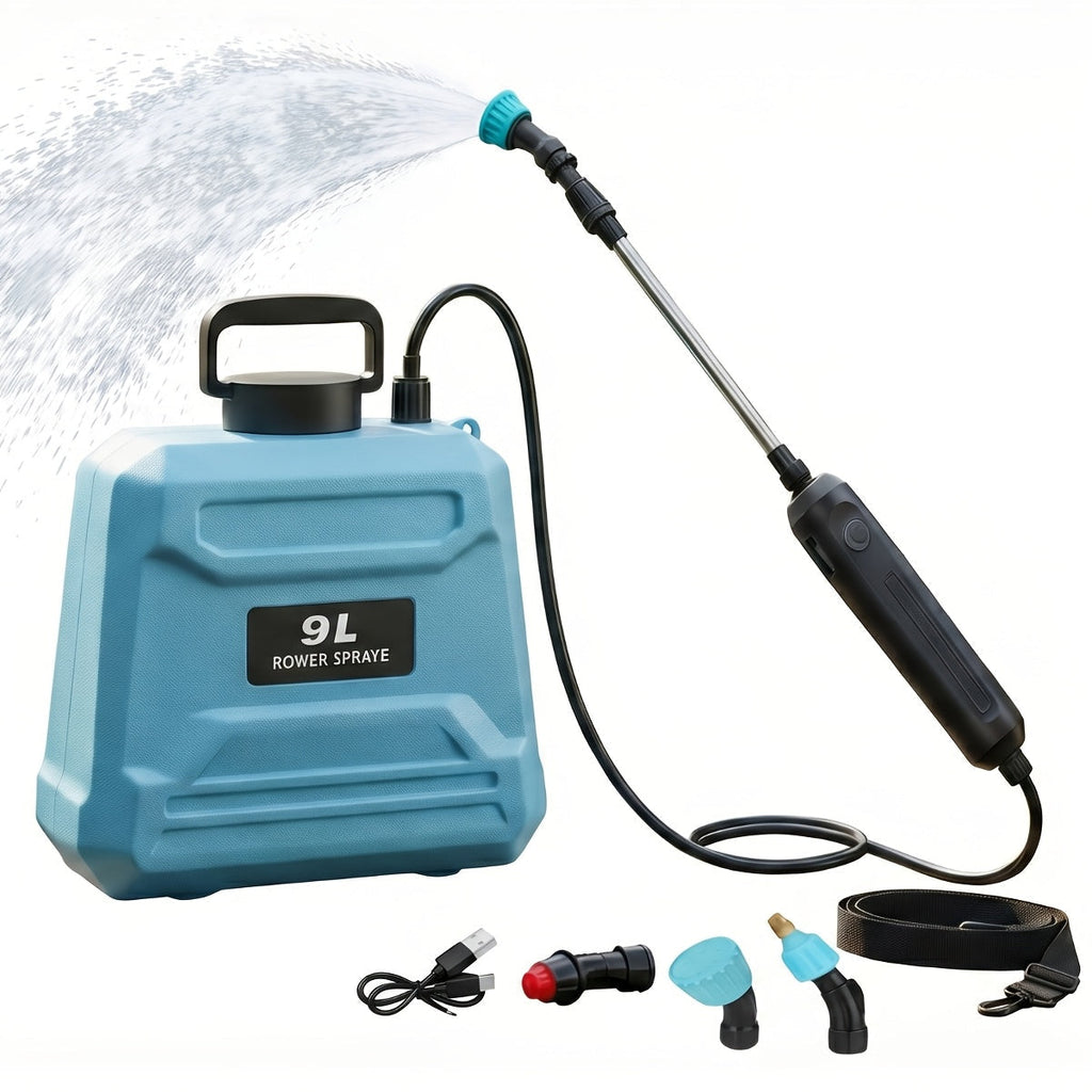 Garden Sprayer, USB-Rechargeable Electric Pump with Three Mist Nozzles for Yard and Patio Watering — image 4