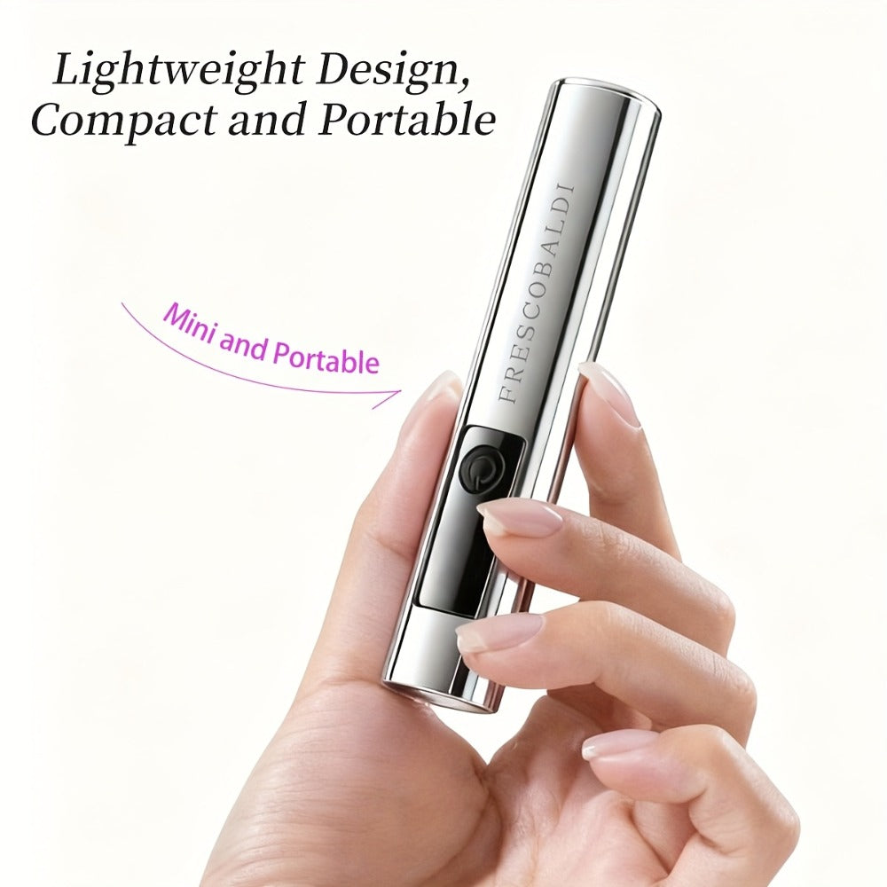 Metallic Handheld Linear UV/LED Nail Lamp with 45s/60s Timers, Type-C Input and 300mAh Label — image 9