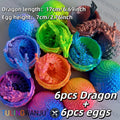 Dragon Figurine & Dragon Egg Set 12pcs with the Listed Color, Size or Set Options for Everyday Use — image 7