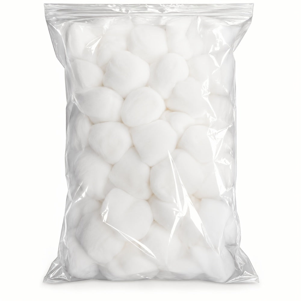 Cotton Balls 500 Count Super Jumbo Soft 100% Absorbent Premium Unscented – Makeup Removal Toner Skincare Nail Care Wound Clea