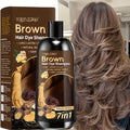 Hair Color Shampoo, YANYUTONG 7-in-1 100ml Bottle with Brown, Chestnut Brown or Black Options — image 14