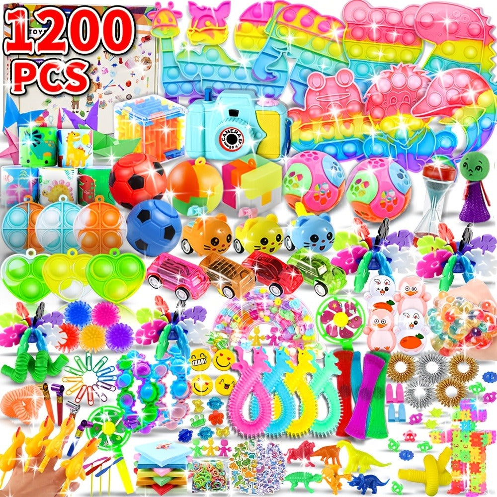 Bulk Assorted Mini Fidget Toy Party Pack for Events with 1000-Piece or 1200-Piece Checkout Options — image 3