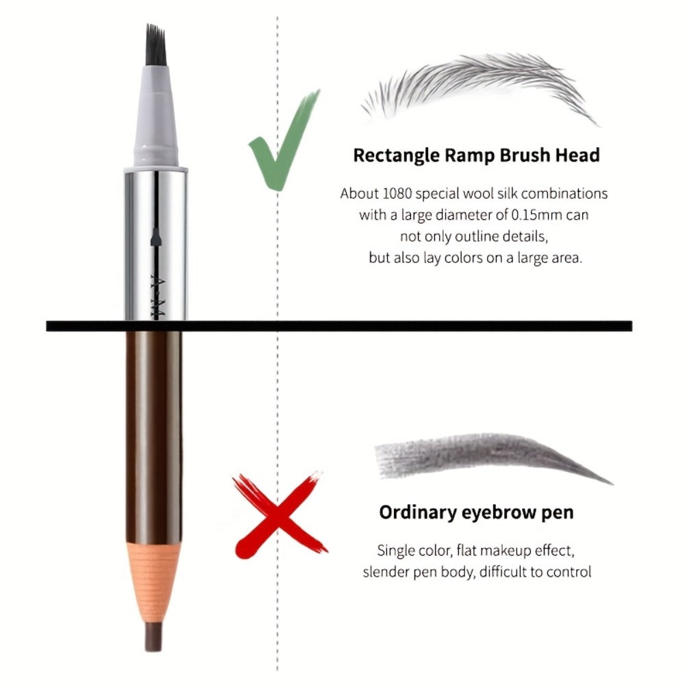 Waterproof Eyebrow Pen Fluffy Quick-Dry, for Makeup, Travel and Everyday Vanity Use, with the Listed Configuration — image 10