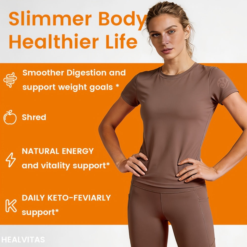 Lipo Slash 16-in-1 Weight Loss Liquid Drops for Women & Men with BHB Ketones Berberine Turmeric Apple Cider Vinegar Probiotic