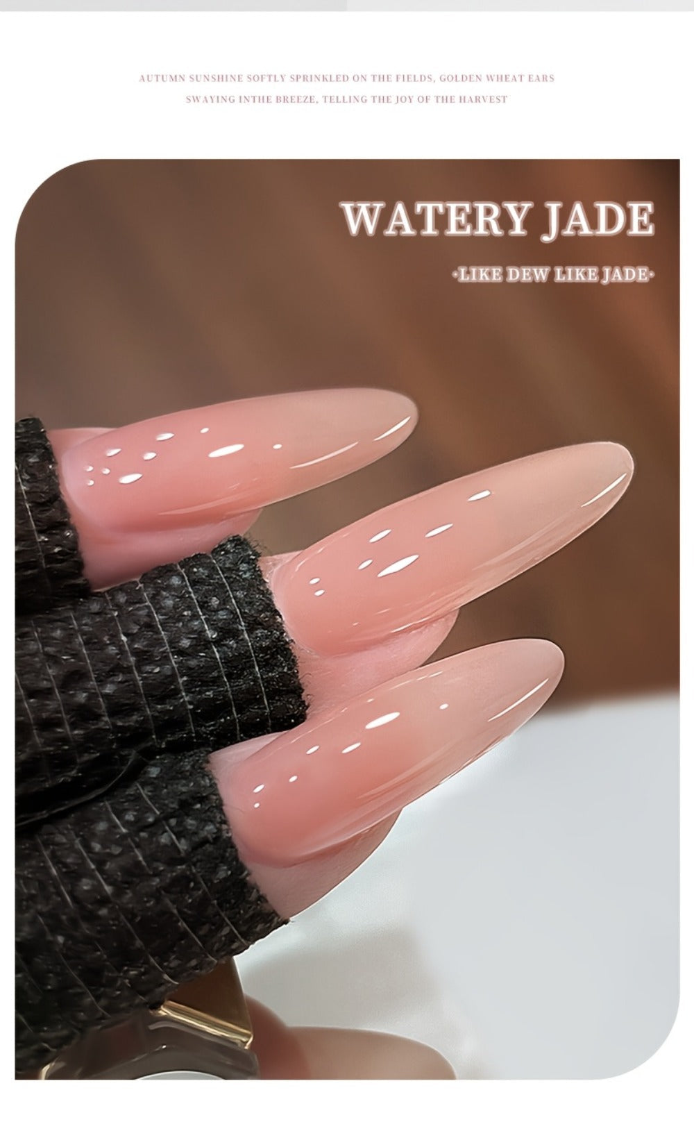 Gel Nail Polish 6-Piece 15ml Jelly Set with Glass Finish in Shades M14, M16, M17, M18, M19 and M20 — image 17