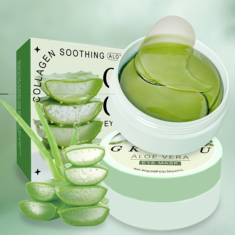 Collagen Under Eye Patches 60pcs – Arovira Hydrating Eye Mask for Dark Circles, Puffiness & Fine Lines, Firming Anti-Aging Ey