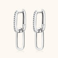 925 Sterling Silver Moissanite Earrings - V.I.P Digital Presence
