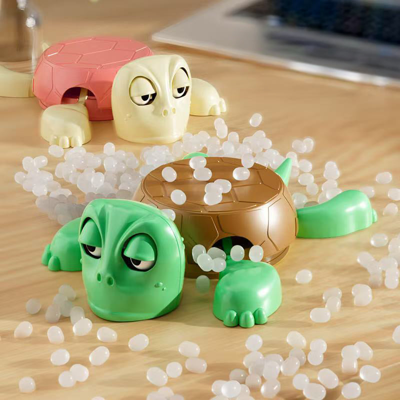 3D - printed Panicked Turtle Coaster: Insulated, for stress relief, doubles as mug base decor