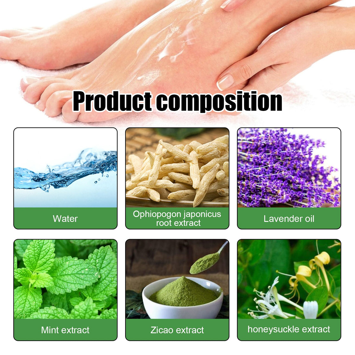 Herbal Eczema Ointment, Relieve Hand And Foot Moss Skin Redness Itchy Skin Repair Ointment
