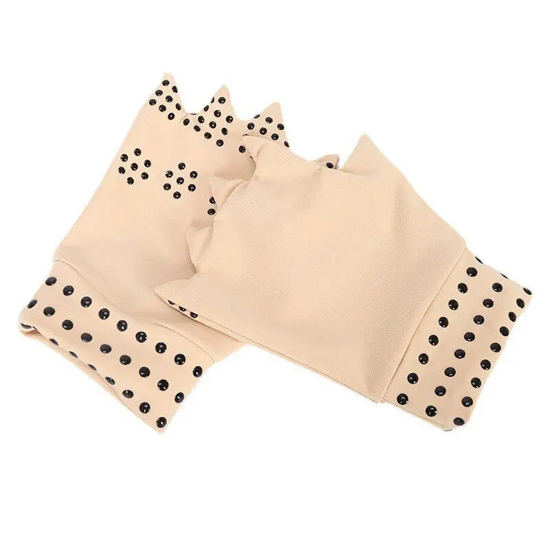 1 Pair Magnetic Therapy Gloves Wrist Support Arthritis Pain Relief Heal Joints Braces Supports Health Sport Care Hand Massager
