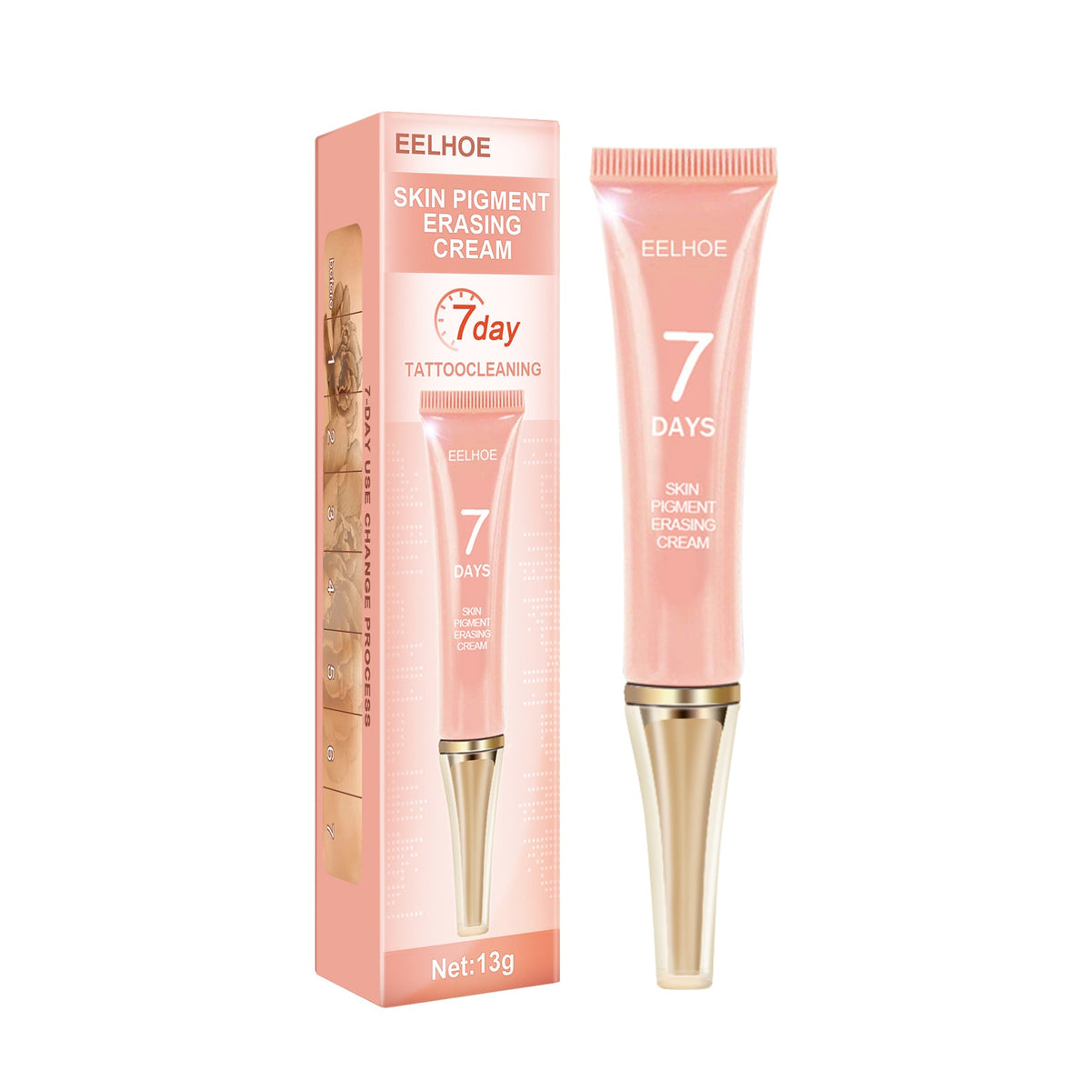 Print Remover, Plant Essence Tattoo Fade Fading Clean And Lighten Eyeliner Cleaning Cream