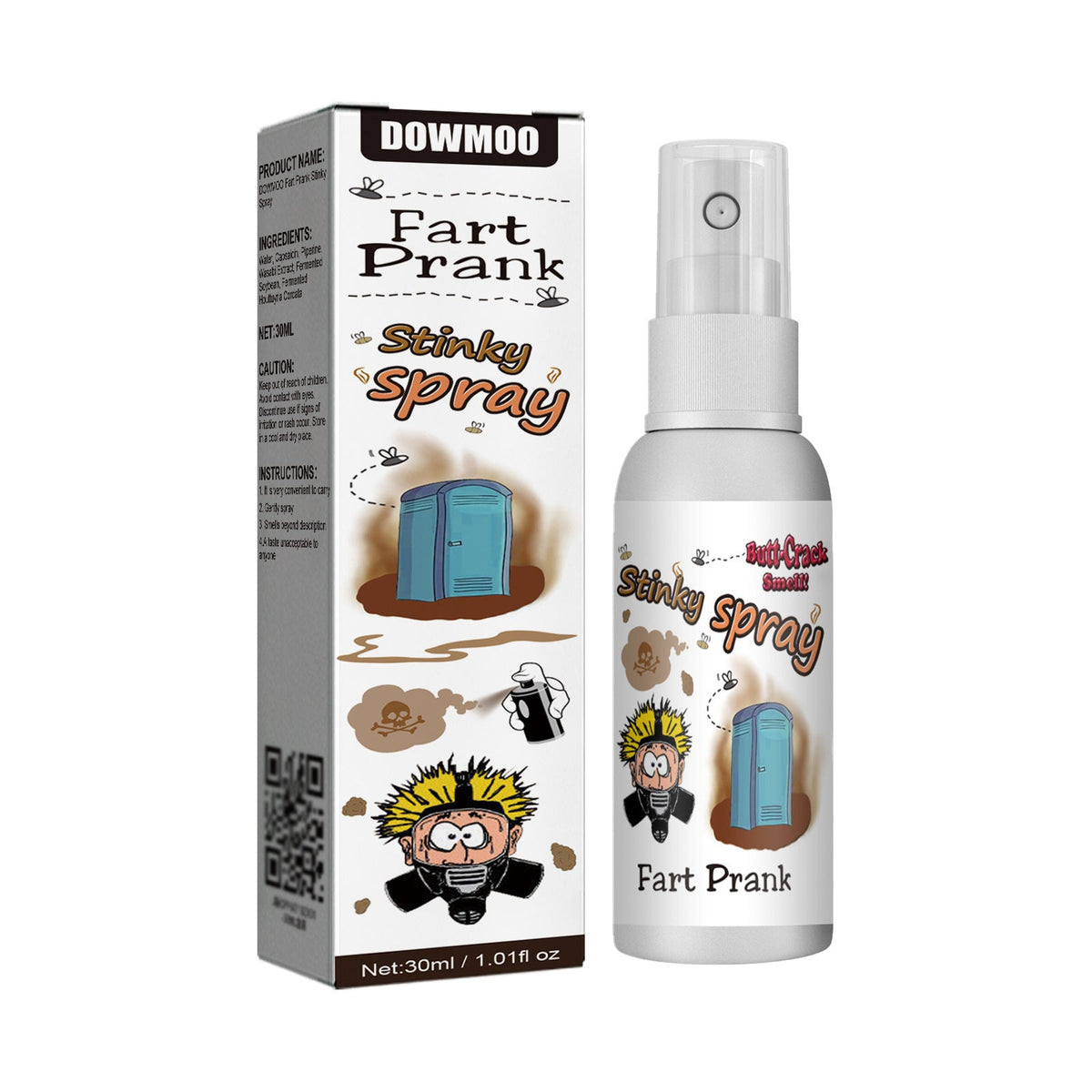 Fart Spray, A Liquid Spray For Funky Long-Lasting Odors Entertainment Spoofing Odor-Relieving Toys - V.I.P Digital Presence