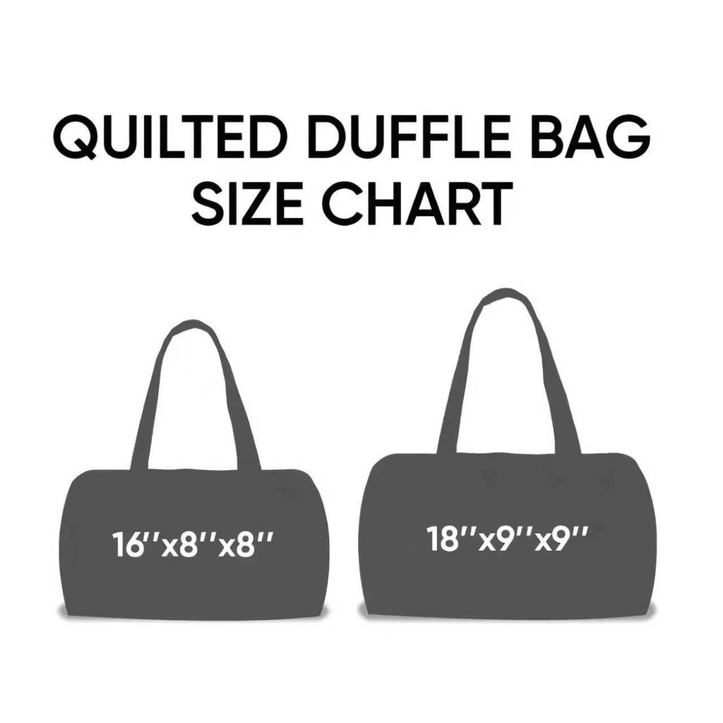 Camper Motif Quilted Travel Tote Bag with Zippered Top, Lavender Handles and 16 x 8 x 8-Inch Checkout Size — image 7