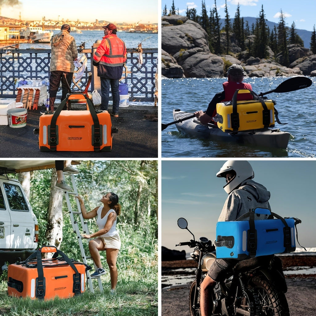 Waterproof Dry Bag Backpack – 40L / 60L Duffel for Kayaking, Camping, Paddle Board & Surfing | Men & Women — image 9