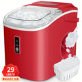 Countertop Bullet Ice Maker with 26-29 lb Daily Labels, 8 Cubes per 6 Minutes and Three Colors — image 2