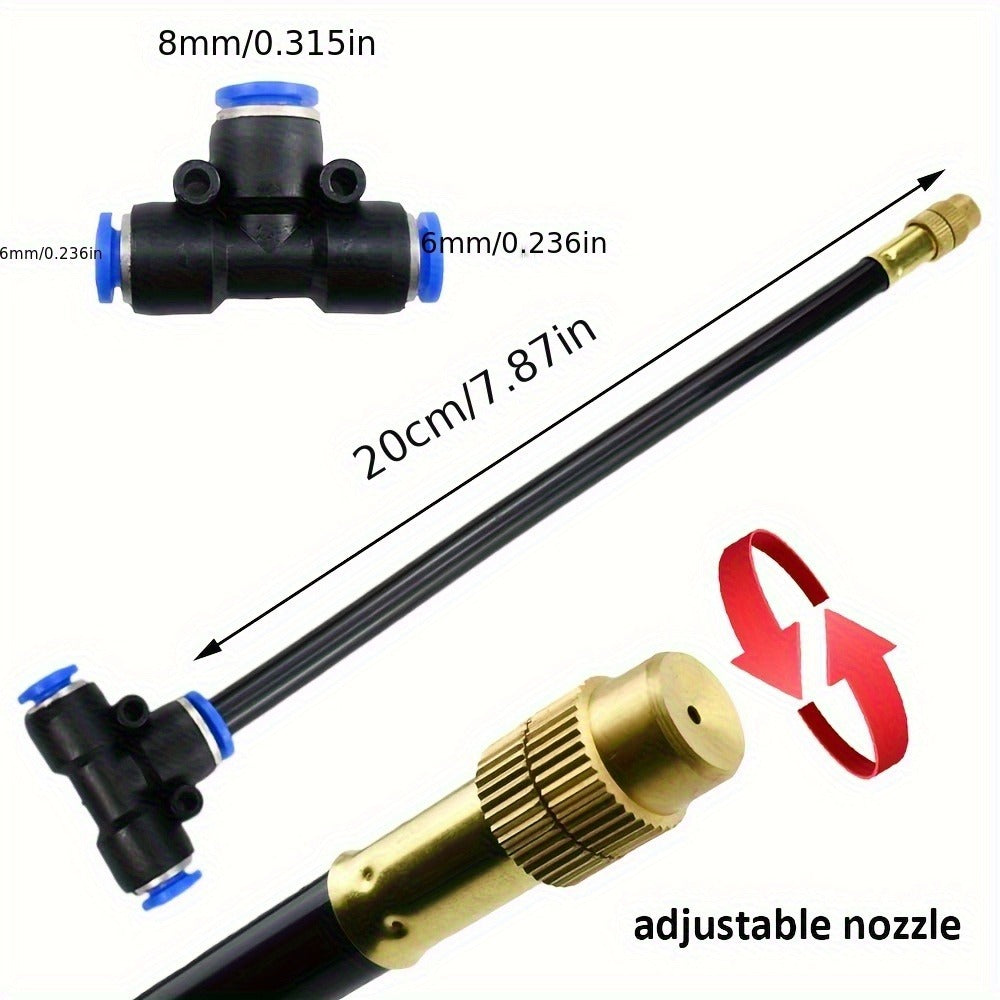 Drip Irrigation Kit Automatic Watering System Garden Sprinkler Misting Atomization Hose 5m, 20m — image 8