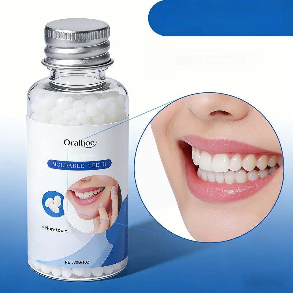 Temporary False Tooth Kit DIY Cosmetic Dental Moldable Thermoplastic Realistic Fit for Missing Broken — image 17