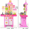 Pretend Play Kitchen Playset with Lights & Sounds, Interactive Toy Kitchen Accessories for Toddlers Ages 3+ — image 20