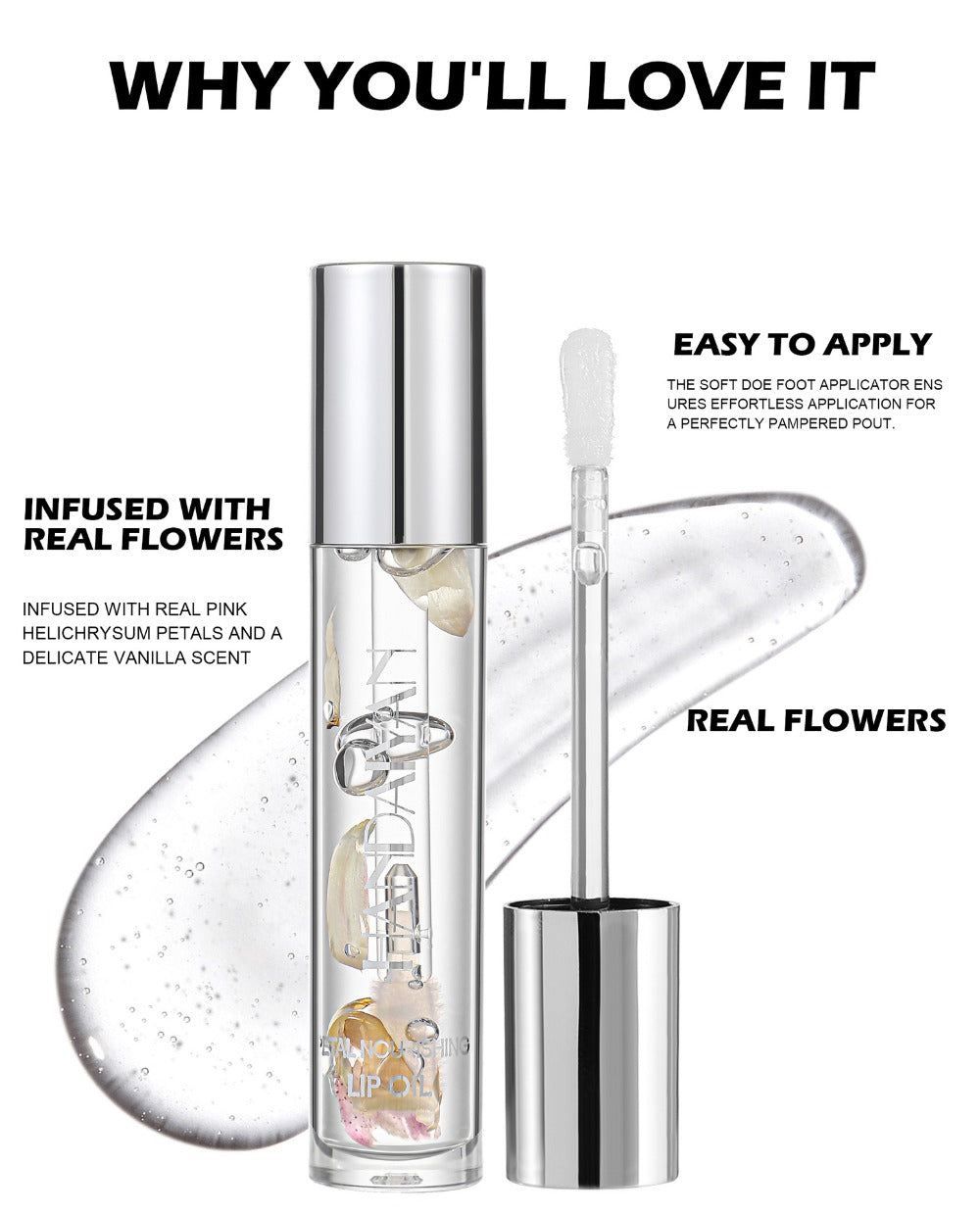 Three-Tube Lip Makeup Set with Clear Silver-Cap Tube and Coordinated Color Pair in Set A, B or C — image 15