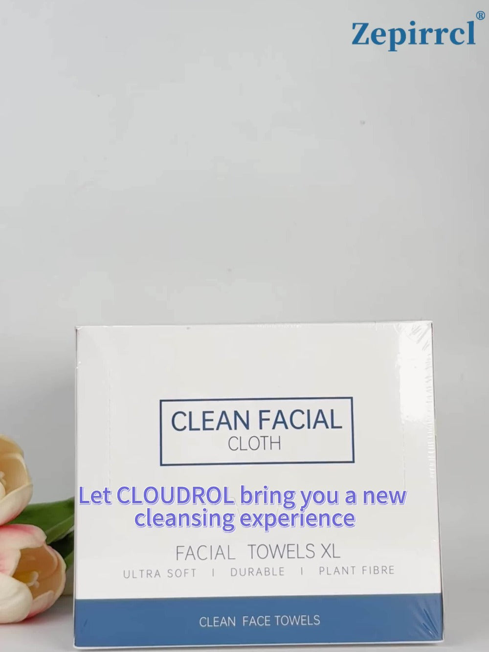 Extra Large Disposable Facial Cleansing Tissues 26×30cm – Thickened Ultra-Soft Cotton Wipes for Face Washing & Makeup Removal