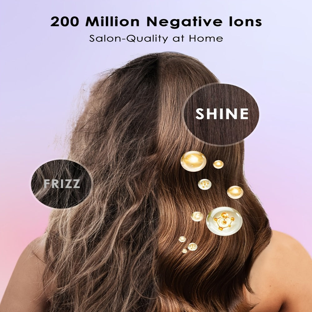Compact Hair Dryer with 110, 000 RPM Motor-Speed Marking, Six Color Options and Concentrator-Style Nozzle — image 3