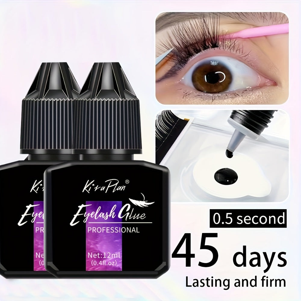 Lash Glue Set, Eyelash Extension Adhesive 6-7 Weeks Retention, Quick Dry DIY Lash Bond for Individual & — image 3