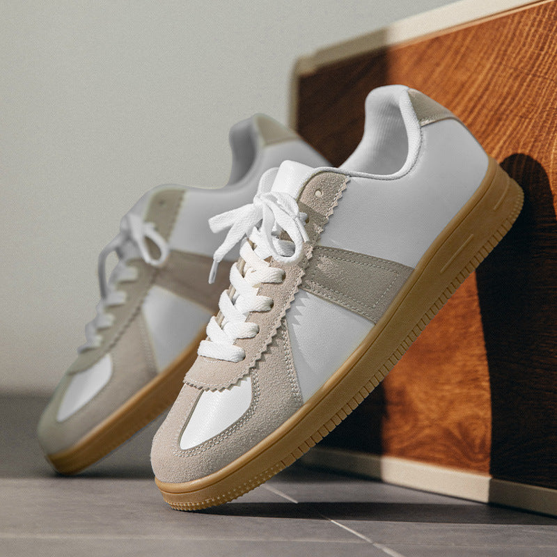 Retro Sports Casual Sneakers - Breathable Mesh Trainers for Men & Women