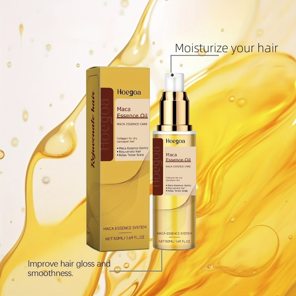 Three-Piece HOGOGO Collagen Hair Care Set with Jar and Pump Containers in a Gold Gift Box Presentation — image 9